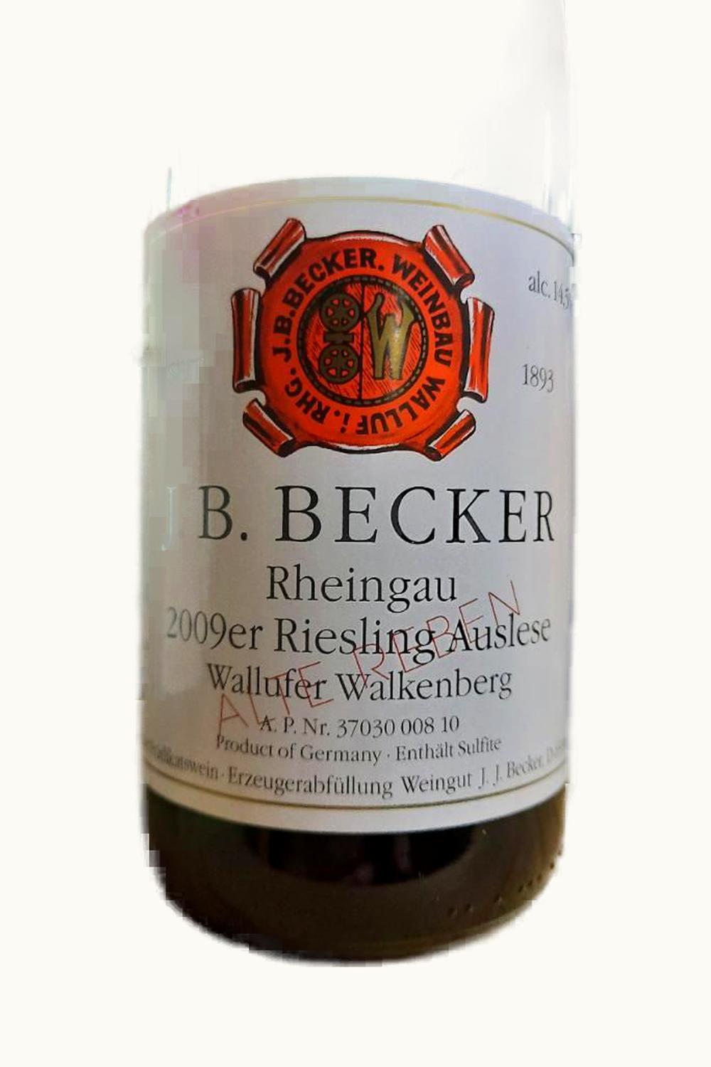 J.B. Becker J.B. Becker Walkenberg Riesling Auslese Trocken, 2009