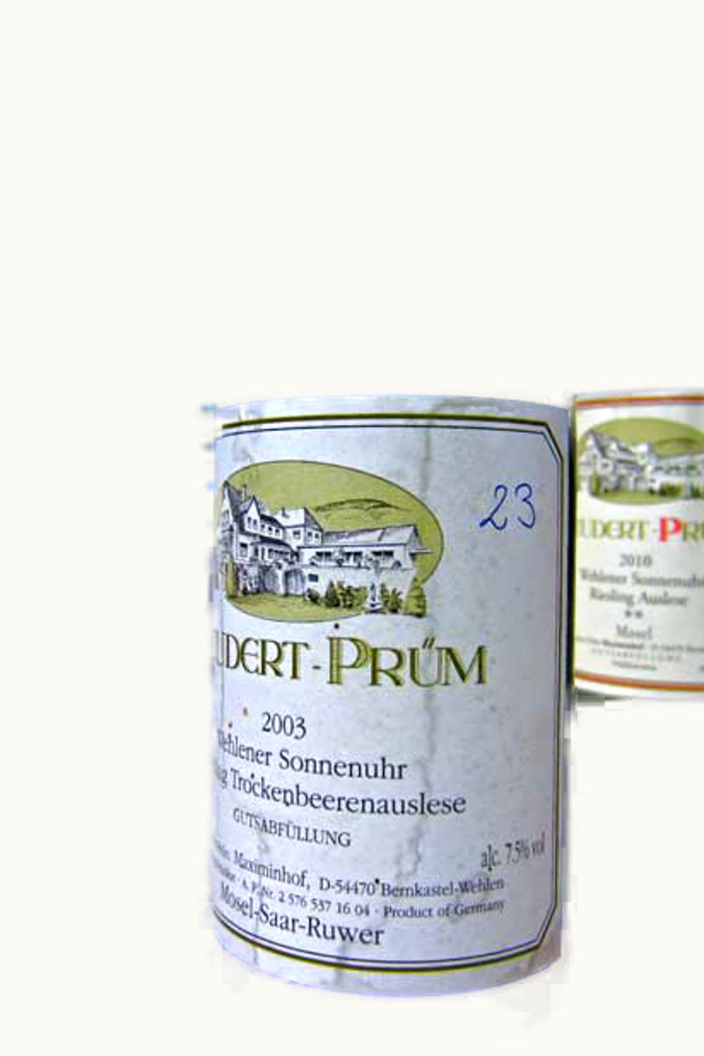 Studert-Prüm Studert-Prüm Maximinhof Sonnenuhr Riesling Auslese, 2009