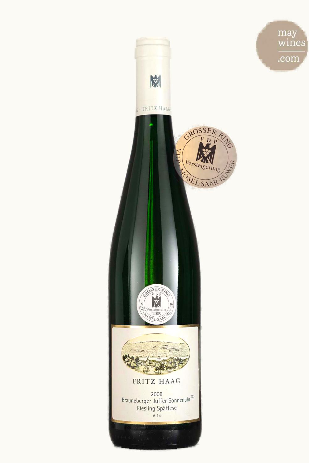 Fritz Haag Fritz Haag Juffer Sonnenuhr Riesling Spätlese, 2008