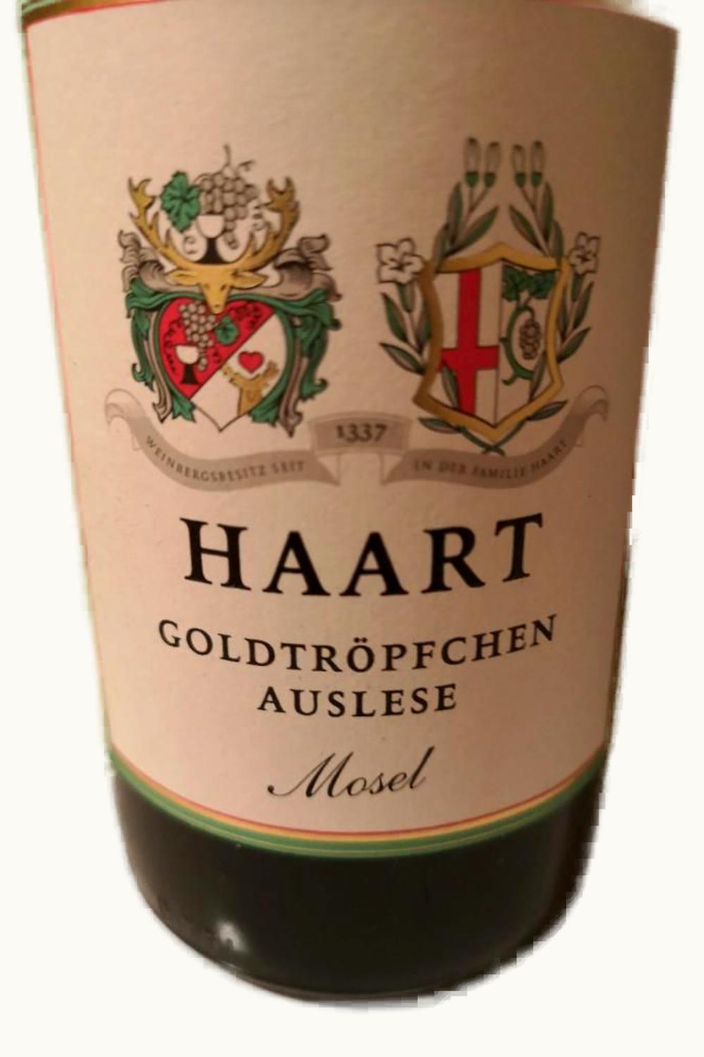 Reinhold Haart Reinhold Haart Goldtropfchen Riesling Auslese, 2008
