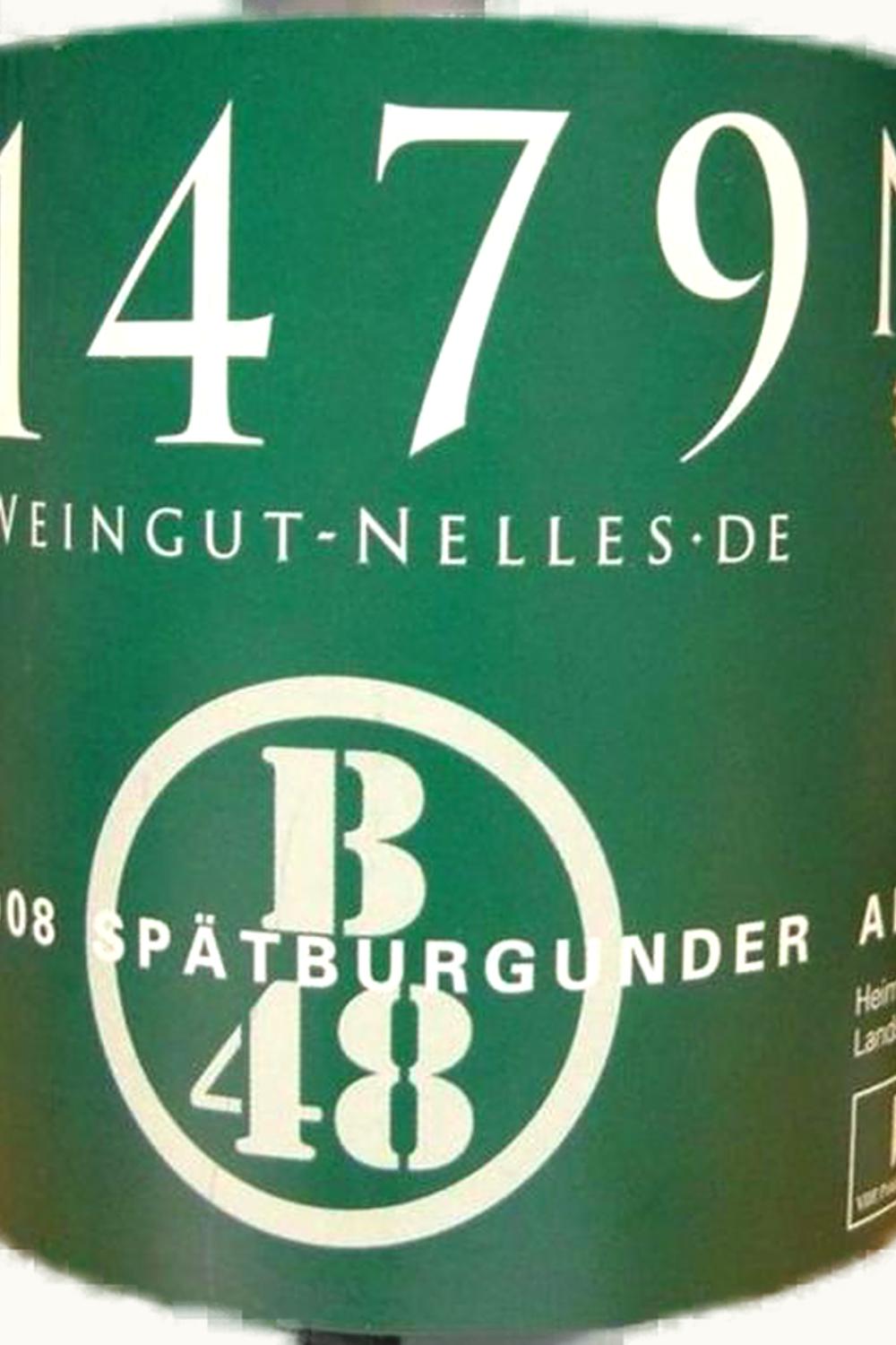 Nelles 1479 Nelles 1479 B 48 Landskrone Spätburgunder Großes Gewächs, 2008