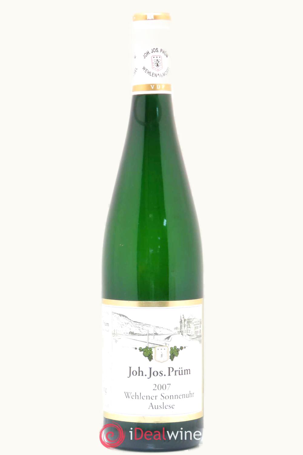 Joh. Jos. Prüm Joh. Jos. Prüm Sonnenuhr Riesling Spätlese, 2007
