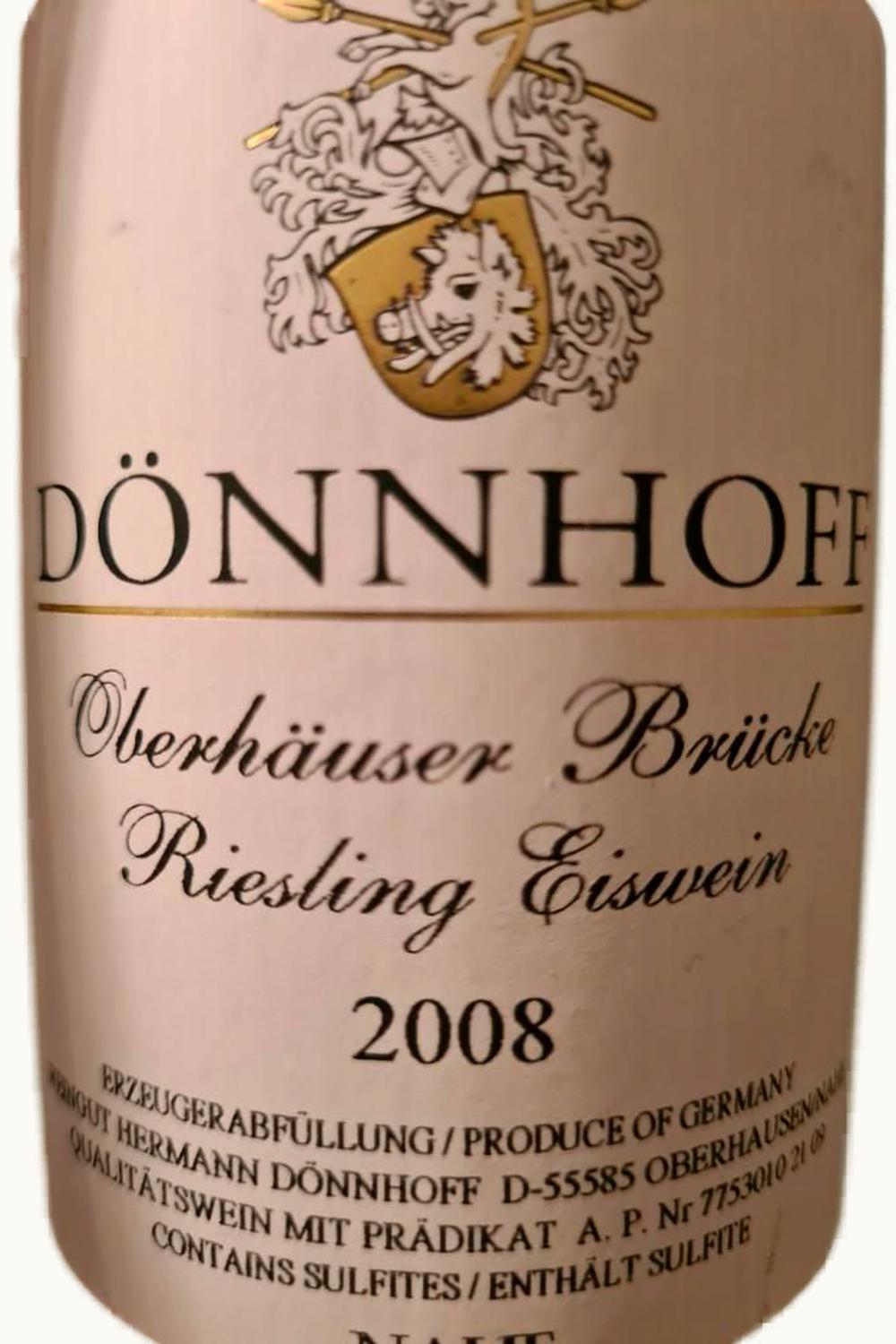 Dönnhoff Dönnhoff Oberhäuser Brücke Riesling Eiswein, 2007