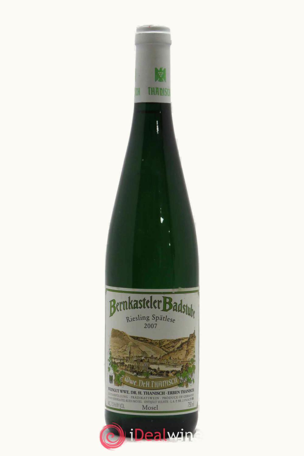 Weingut Dr. H. Thanisch Weingut Dr. H. Thanisch Berncasteler Doctor Riesling Spätlese, 2007