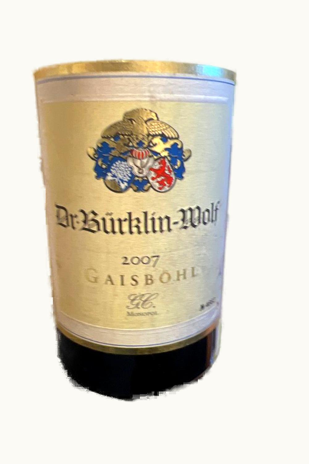 Dr. Bürklin-Wolf Dr. Bürklin-Wolf Reiterpfad G.C. Riesling Ruppertsberg, 2007