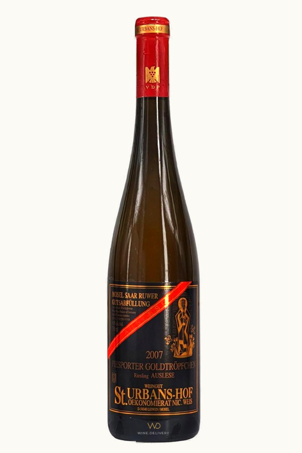 St. Urbans-Hof St. Urbans-Hof Nik Weis Goldtropfchen Riesling Auslese, 2007