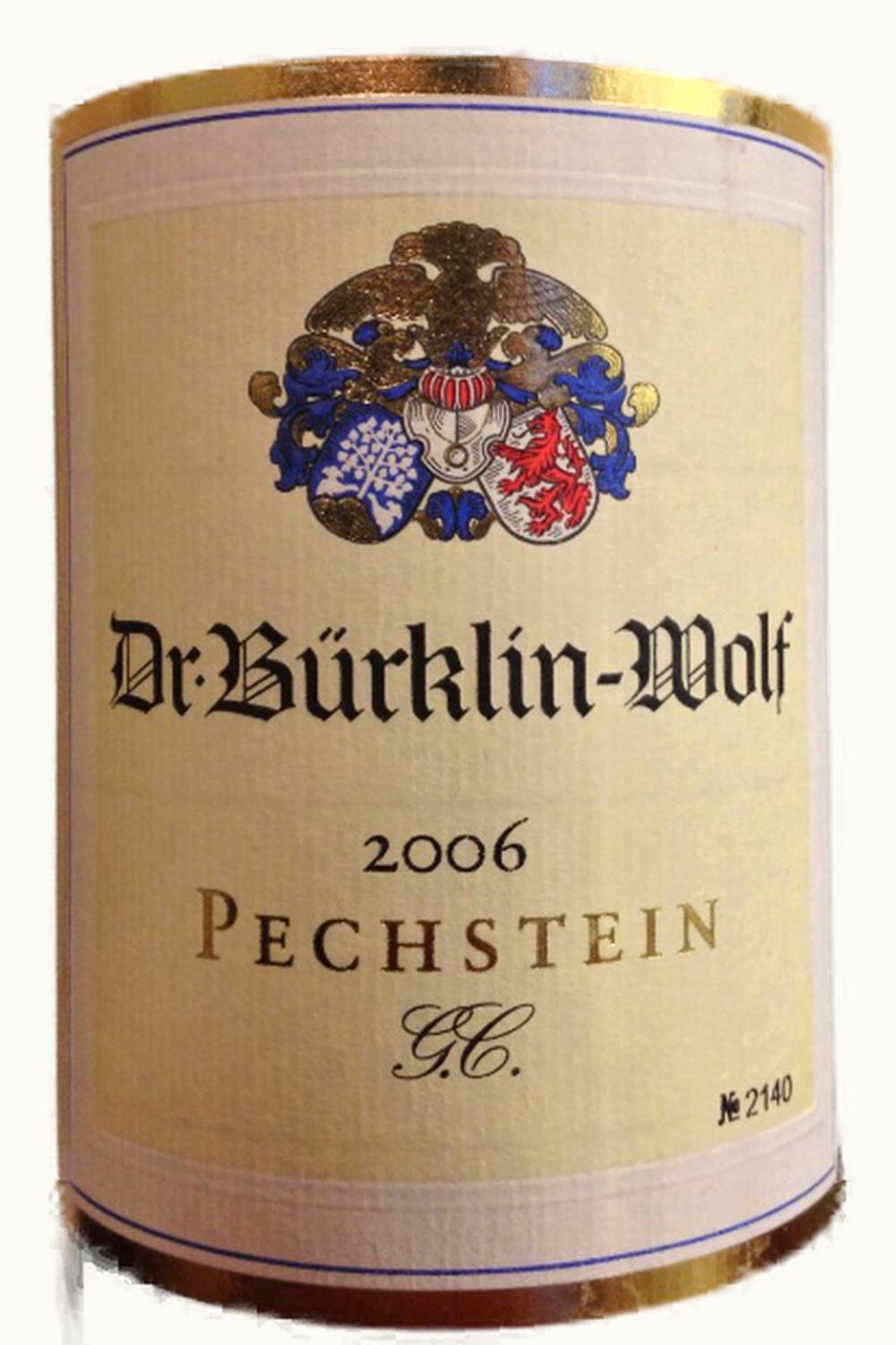 Dr. Bürklin-Wolf Dr. Bürklin-Wolf Forster Pechstein G.C. Riesling Trocken, 2006