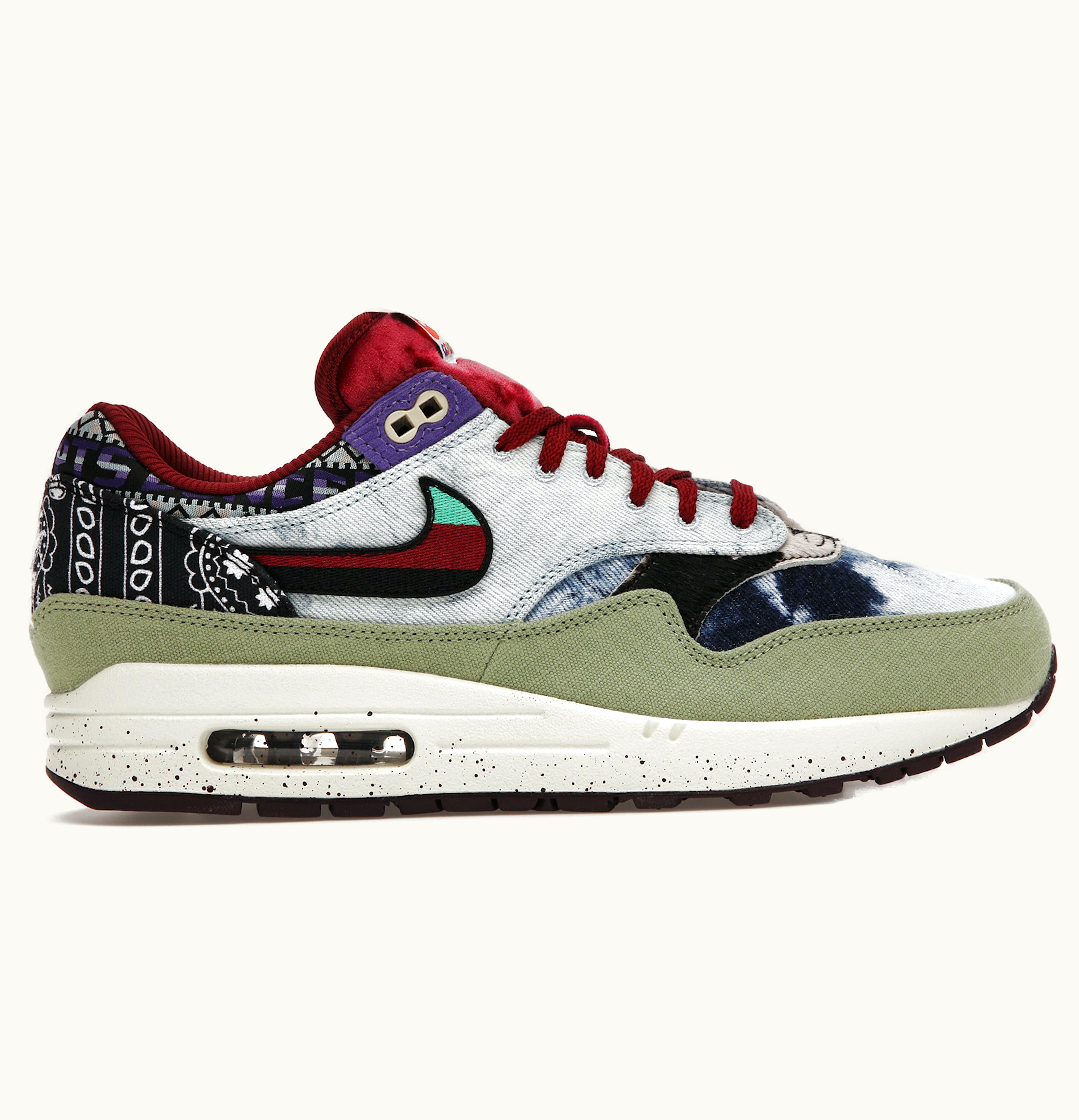 Nike Nike Air Max 1 SP Concepts Denim Olive Canvas
