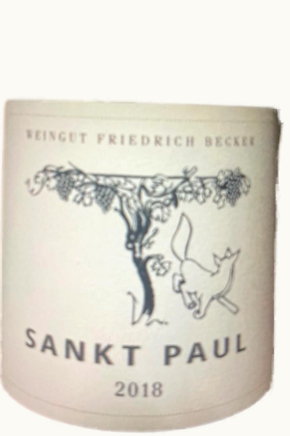 Friedrich Becker Sankt Paul Spätburgunder Großes Gewächs, 2006