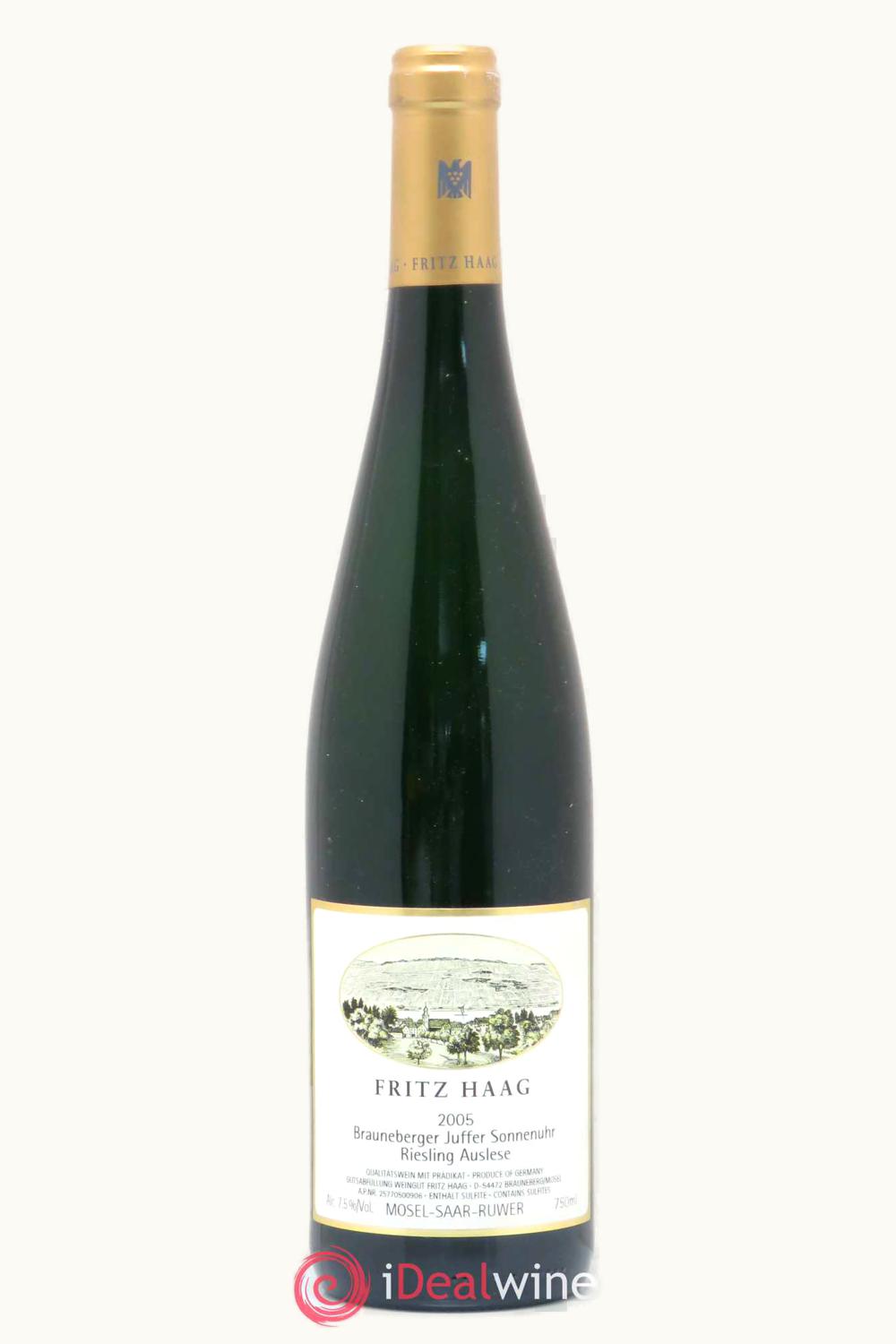 Fritz Haag Fritz Haag Juffer Sonnenuhr Riesling Auslese, 2005