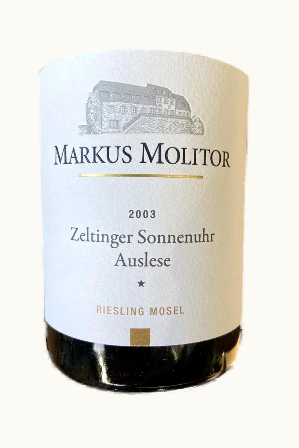 Markus Molitor Markus Molitor Zeltinger Sonnenuhr Two Star Riesling Auslese, 2005