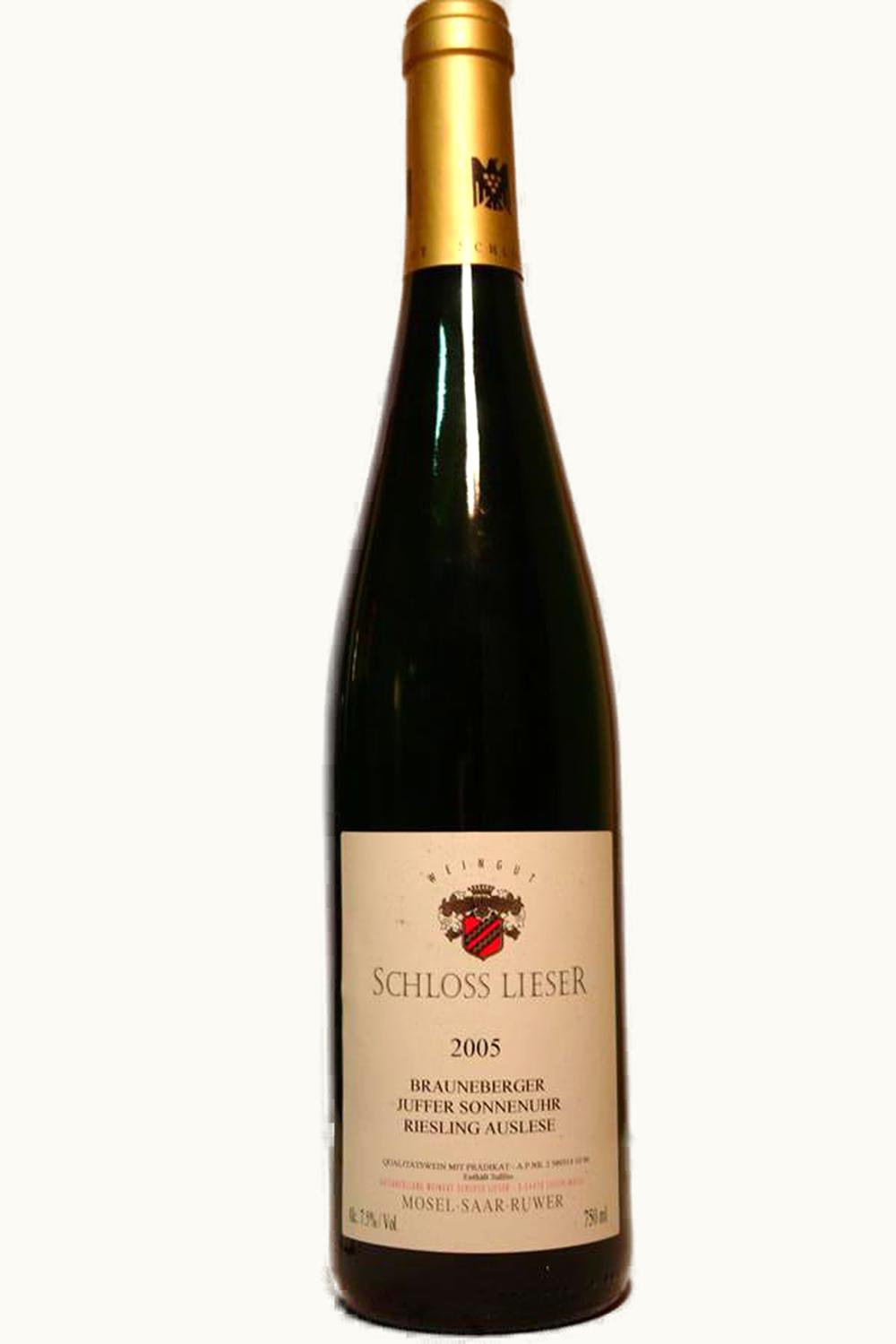 Schloss Lieser Thomas Haag Juffer Sonnenuhr Riesling Auslese Lange Gold Cap, 2005