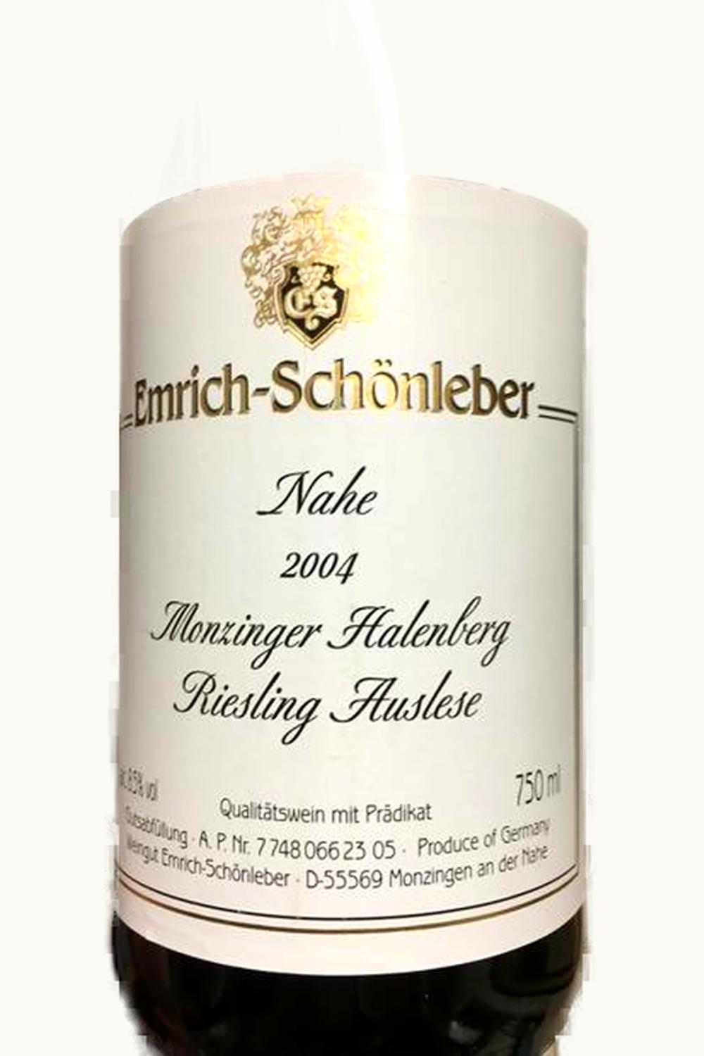 Emrich Schönleber Emrich Schönleber Halenberg Riesling TBA, 2005