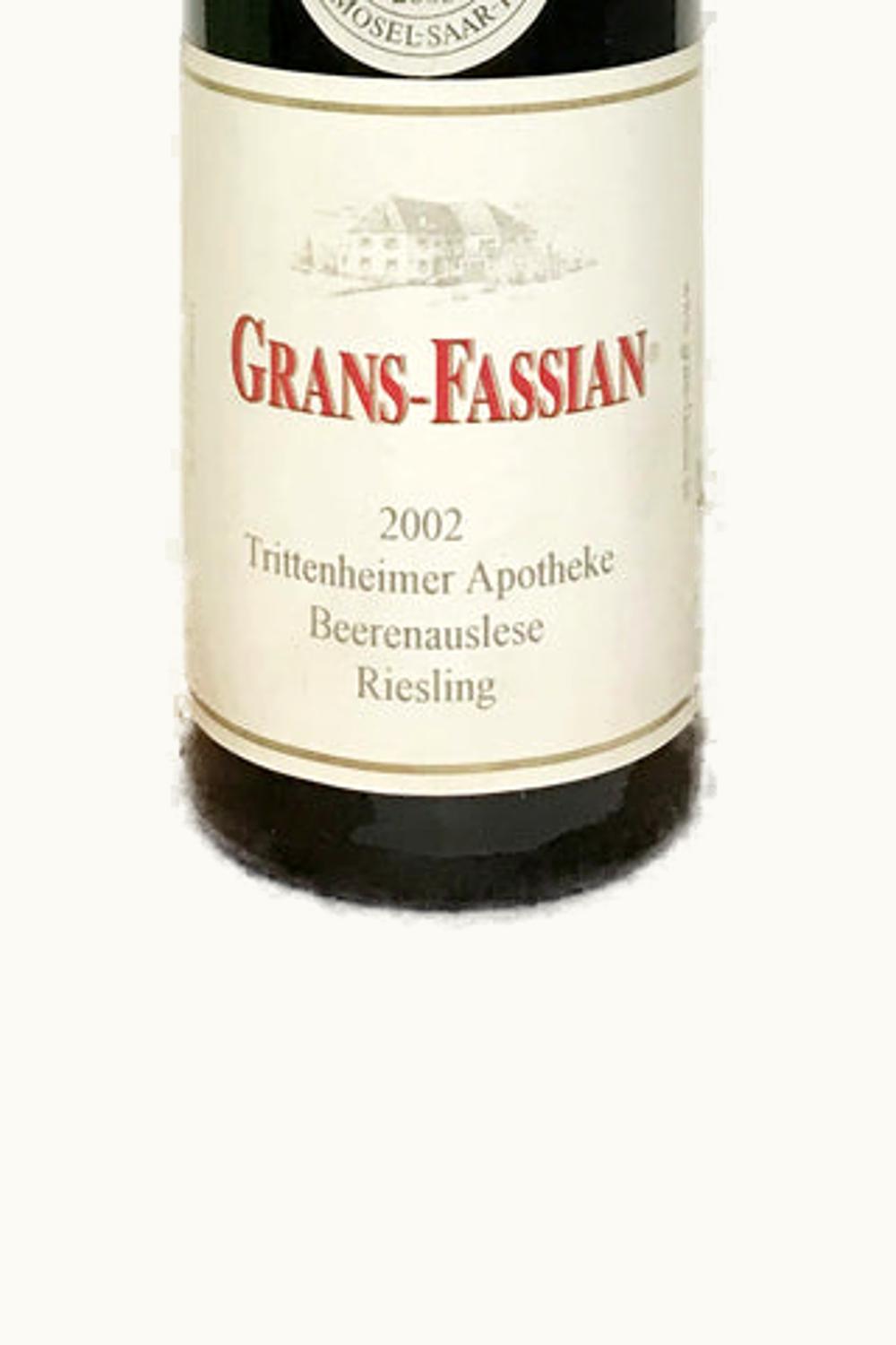 Grans-Fassian Grans-Fassian Apotheke Riesling TBA, 2005