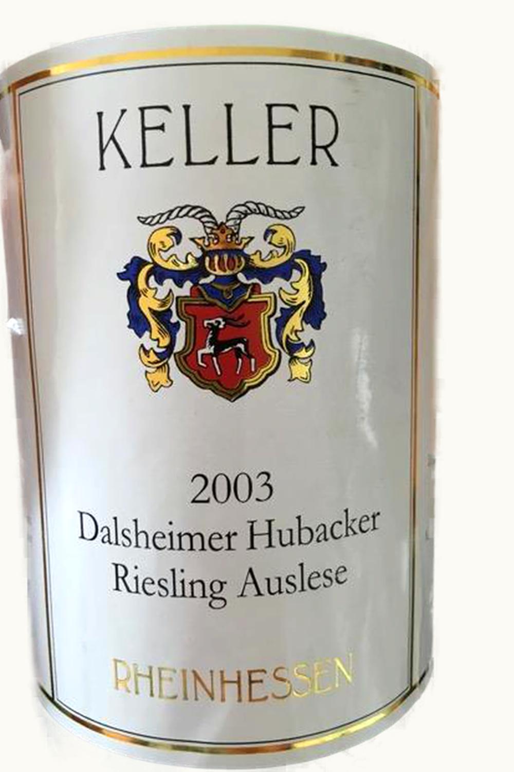Keller Keller Hubacker Riesling Auslese, 2004