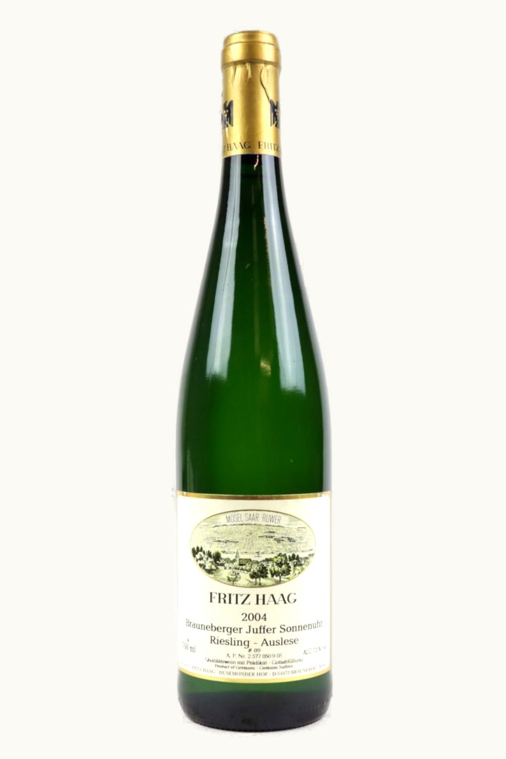 Fritz Haag Fritz Haag Juffer Sonnenuhr Riesling Auslese Gold Cap, 2004 UZ0671332