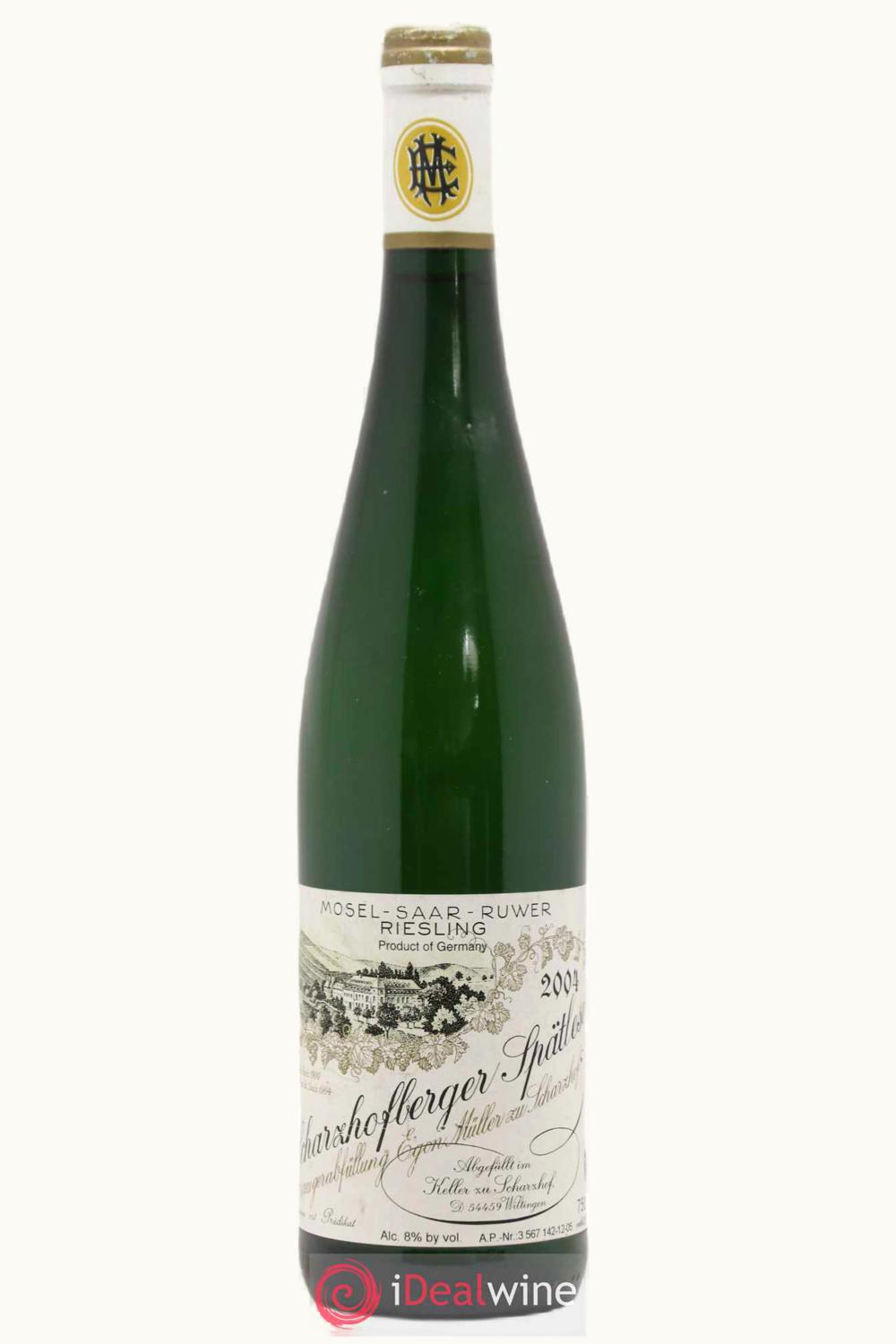 Egon Müller Egon Müller Scharzhofberger Riesling Spätlese, 2004