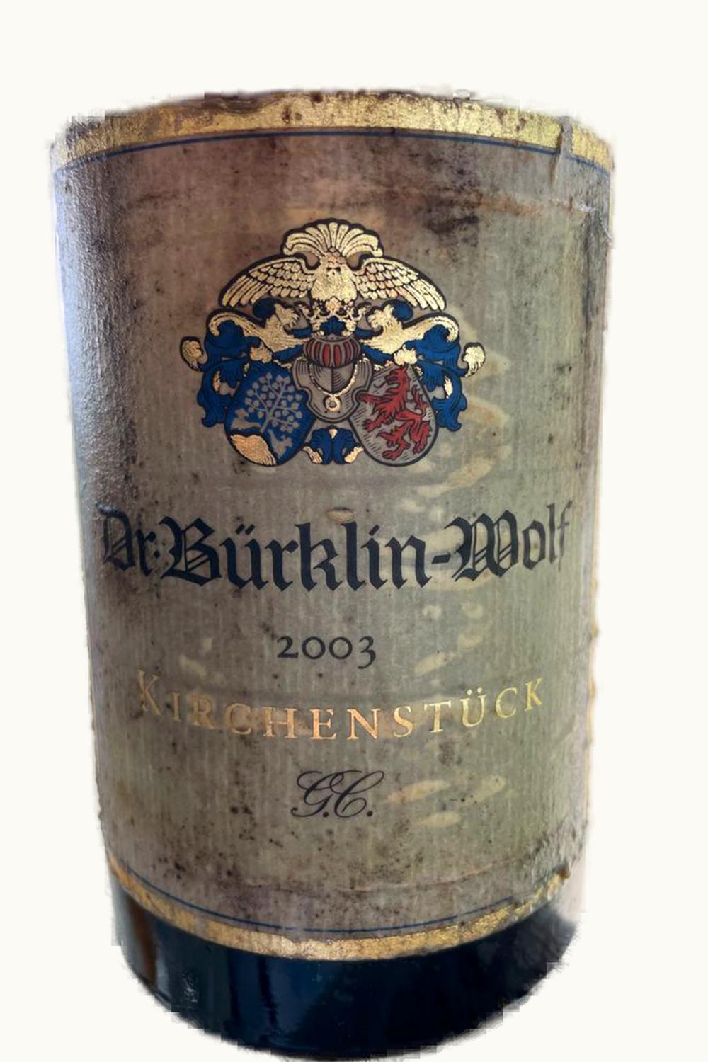 Dr. Bürklin-Wolf Dr. Bürklin-Wolf Forster Kirchenstück G.C. Riesling Trocken, 2004