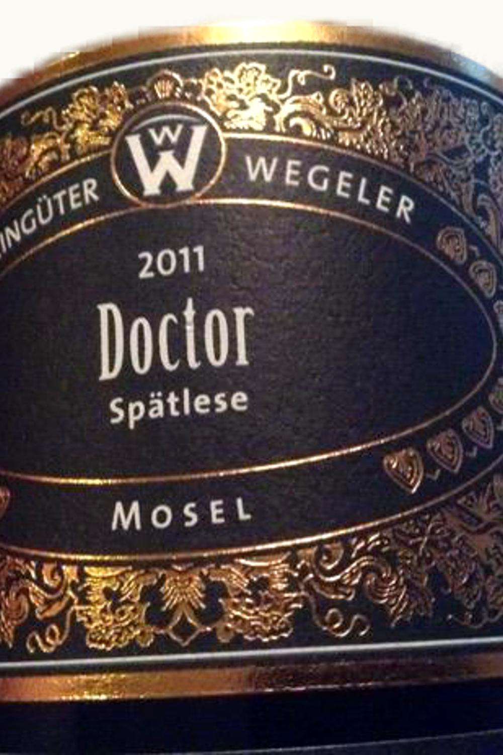 Wegeler Wegeler Bernkasteler Doctor Riesling Spätlese, 2004