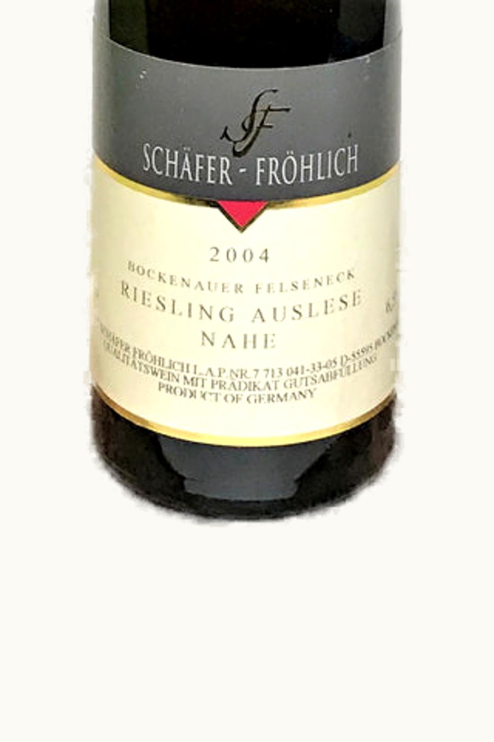Schäfer-Fröhlich Schäfer-Fröhlich Bockenauer Felseneck Riesling Auslese Goldkapsel, 2004