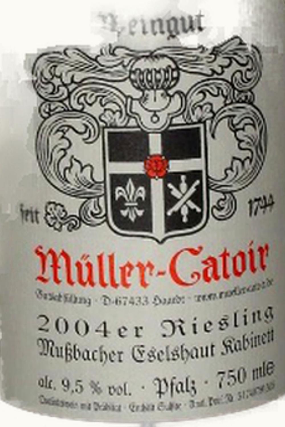 Müller-Catoir Müller-Catoir Haardter Bürgergarten Riesling Auslese, 2004
