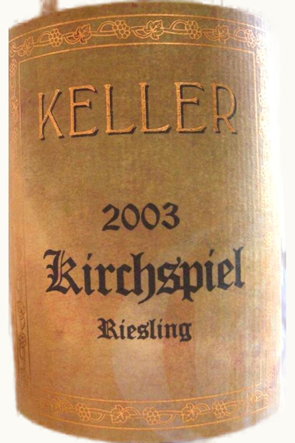 Keller Keller Kirchspiel Riesling Grosses Gewachs Westhof, 2003