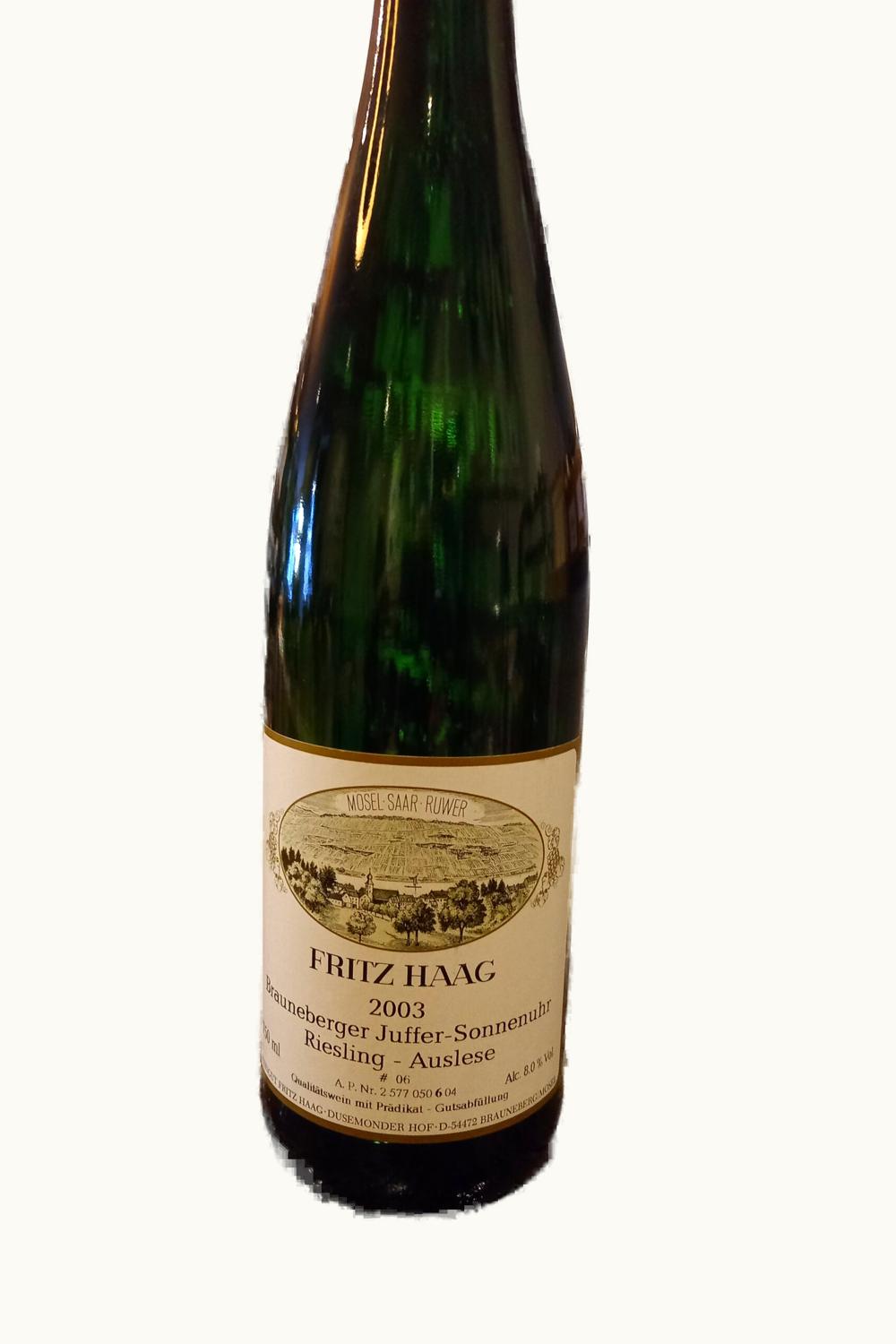 Fritz Haag Fritz Haag Juffer Riesling Kabinett, 2003
