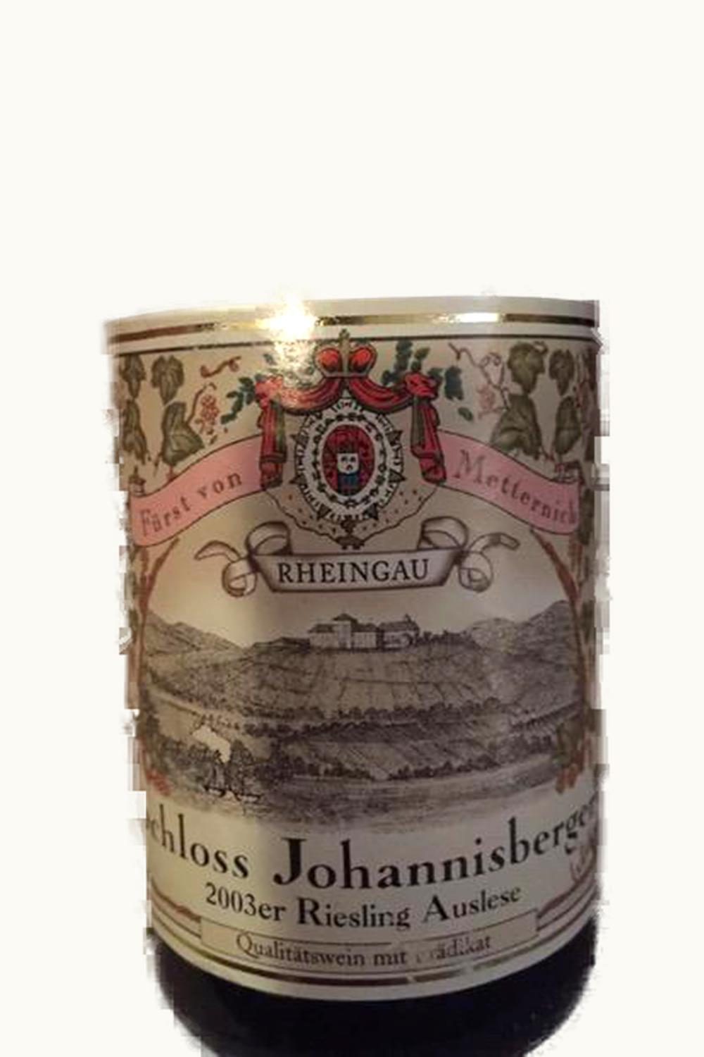 Schloss Rosalack Schloss Rosalack Riesling Auslese Johannisberg, 2003