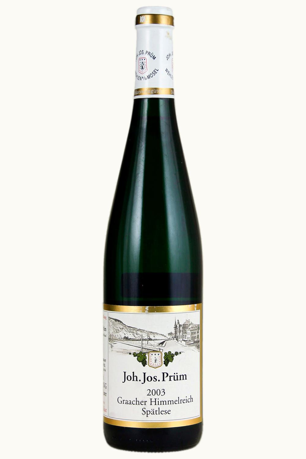 Joh Jos Prum Joh Jos Prum Zelting Sonnenuhr Riesling Spatl, 2003