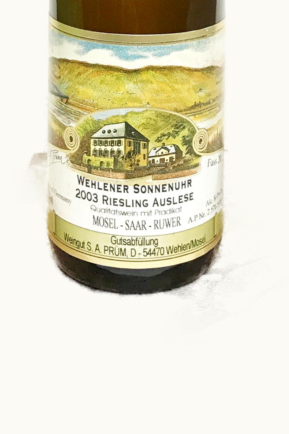 Dr. Loosen Dr. Loosen Sonnenuhr Riesling Auslese, 2003