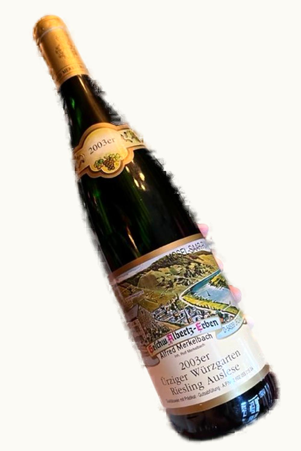 Alfred Merkelbach Alfred Merkelbach Wurzgarten Riesling Auslese, 2003