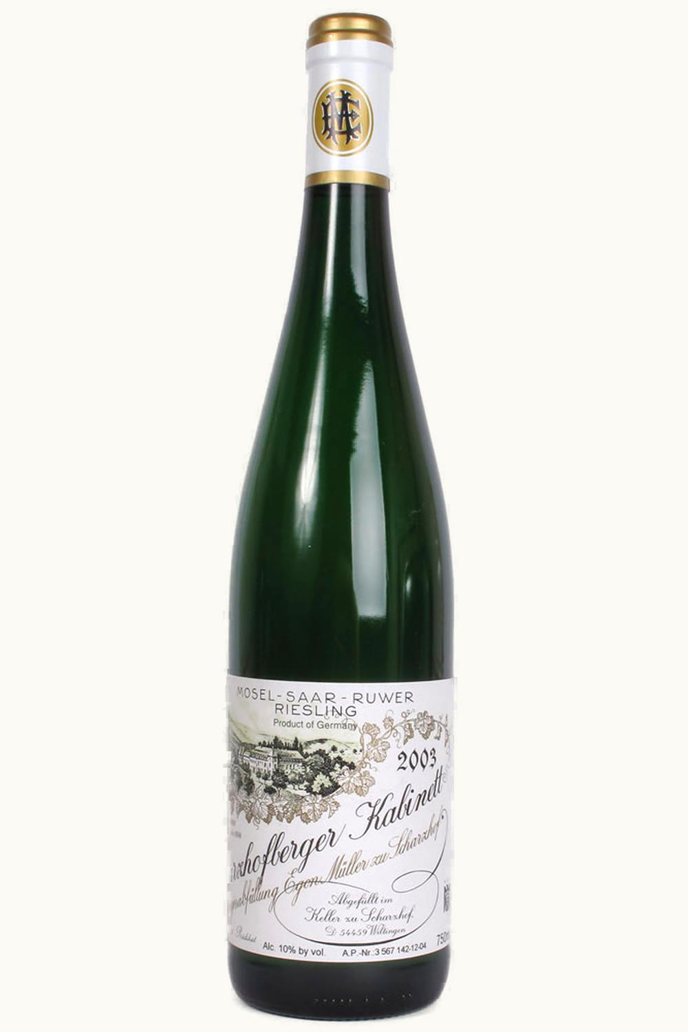 Weingut von Hövel Weingut von Hövel Scharzhofberger Riesling Kabinett, 2003