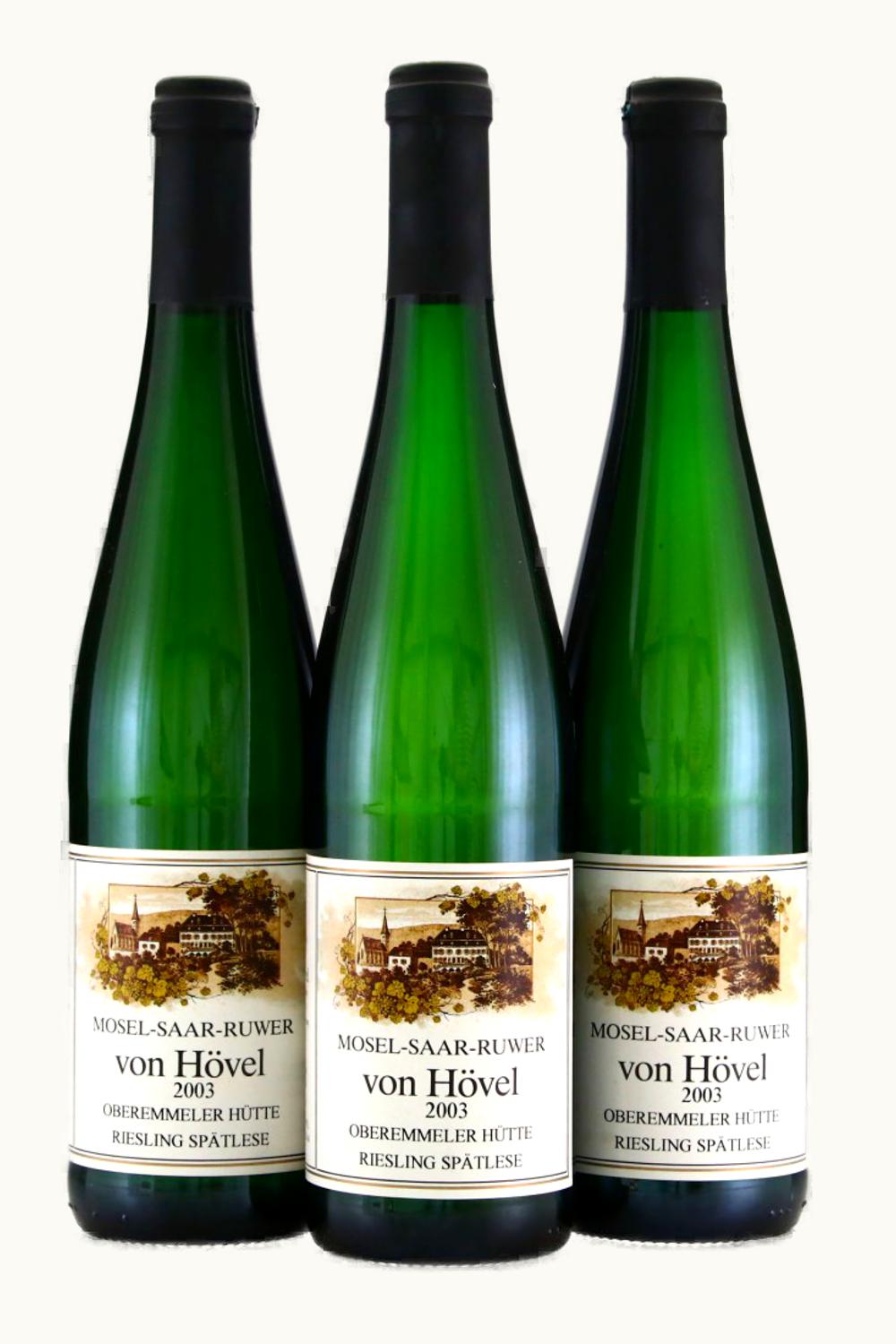 Weingut von Hövel Weingut von Hövel Oberemmeler Hütte Riesling Spätl, 2003