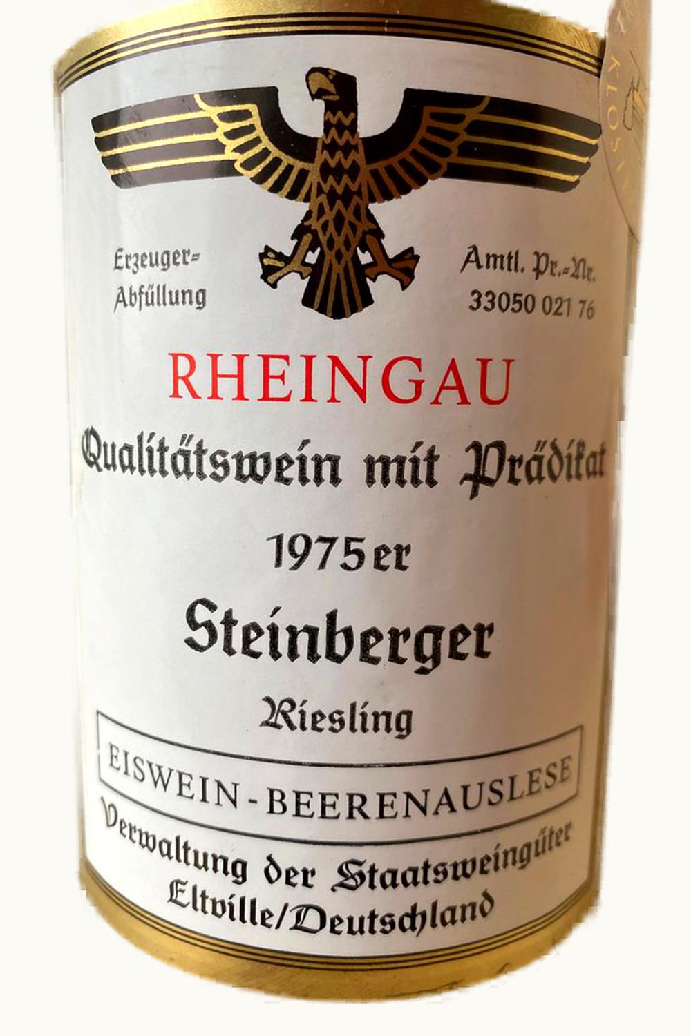 Verwaltung Staat Eltville Verwaltung Staat Eltville Steinberg Riesling BA, 2003