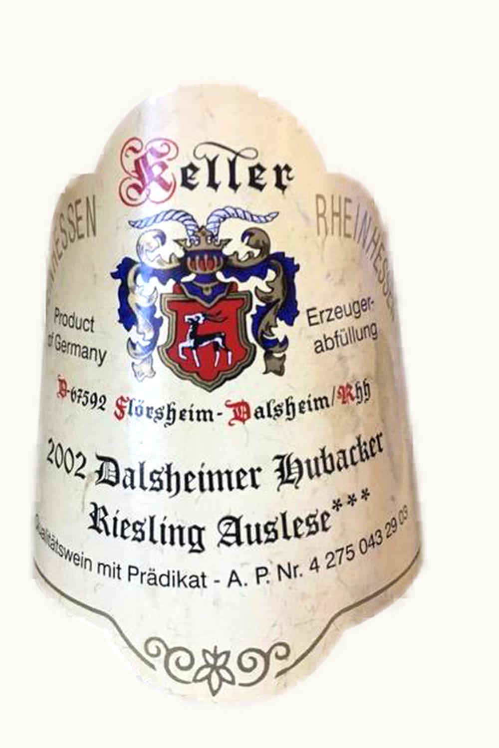 Keller Keller Hubacker Riesling Auslese, 2002