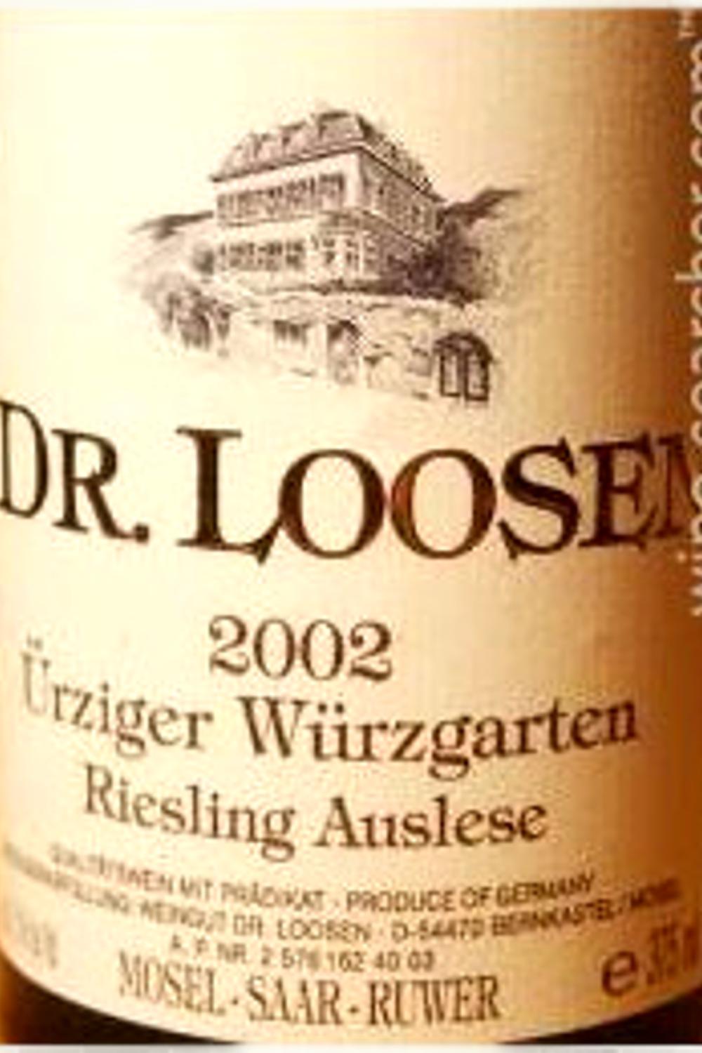 Dr. Loosen Dr. Loosen Würzgarten Riesling Auslese, 2002