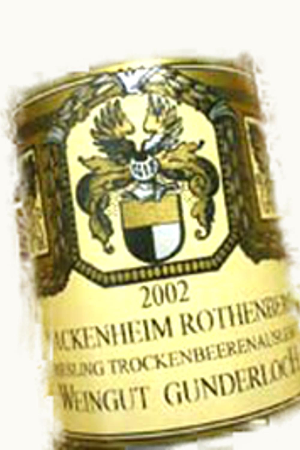 Gunderloch Gunderloch Rothenberg Riesling TBA, 2002
