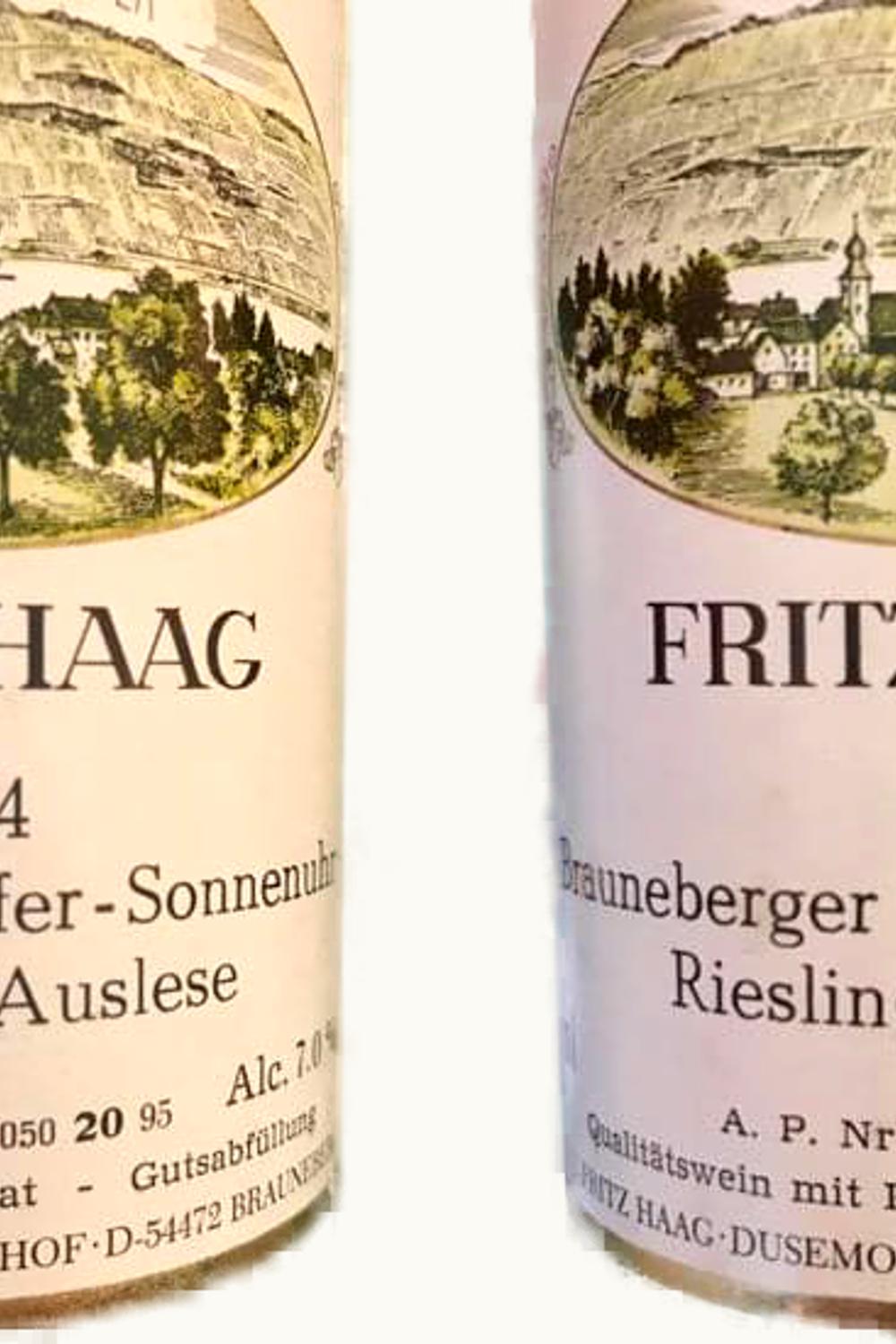 Fritz Haag Fritz Haag Juffer-Sonnenuhr Riesling Auslese Gold Cap, 2002 UZ0671771