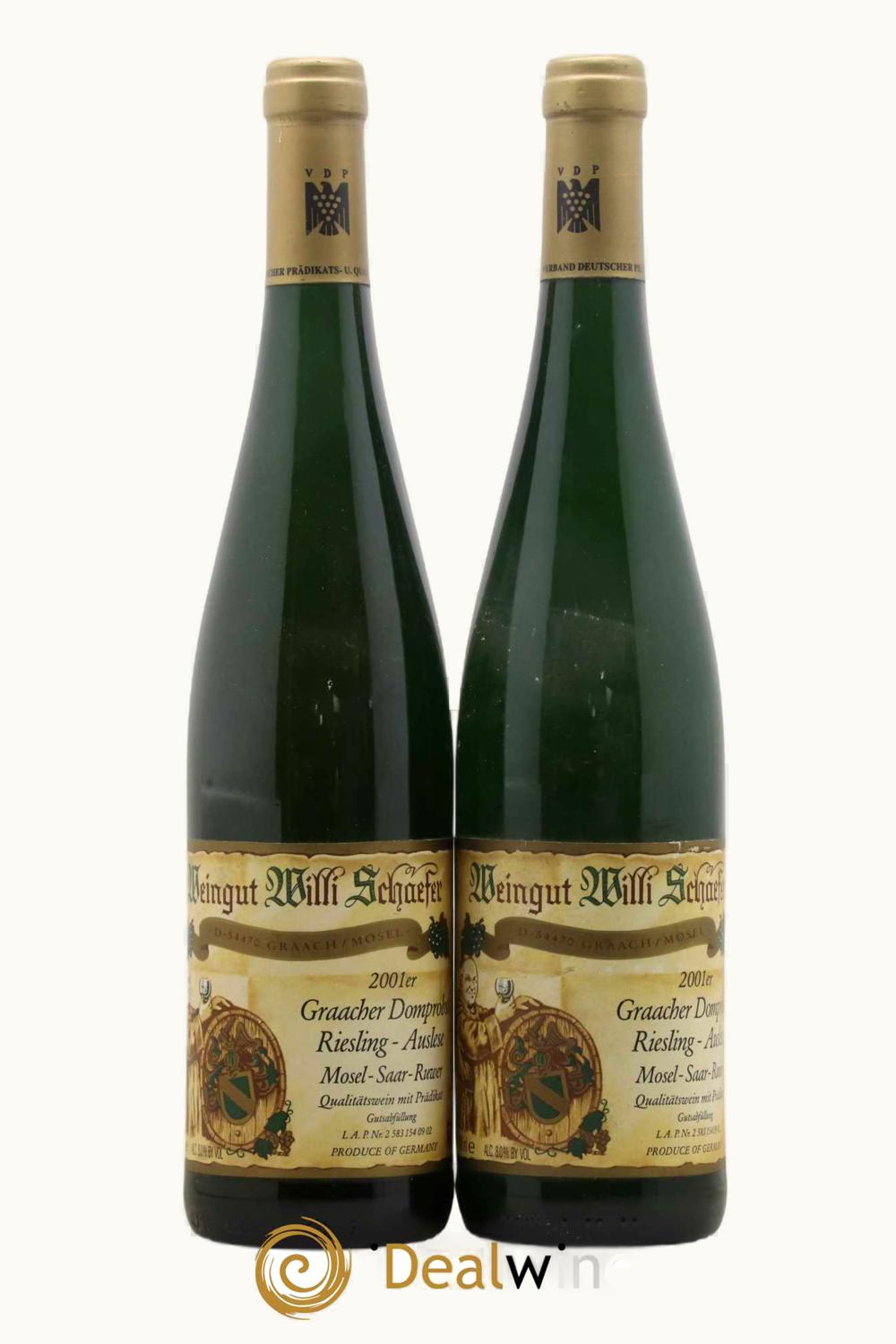 Willi Schaefer Willi Schaefer Graacher Domprobst Riesling Auslese, 2001 UZ0671866