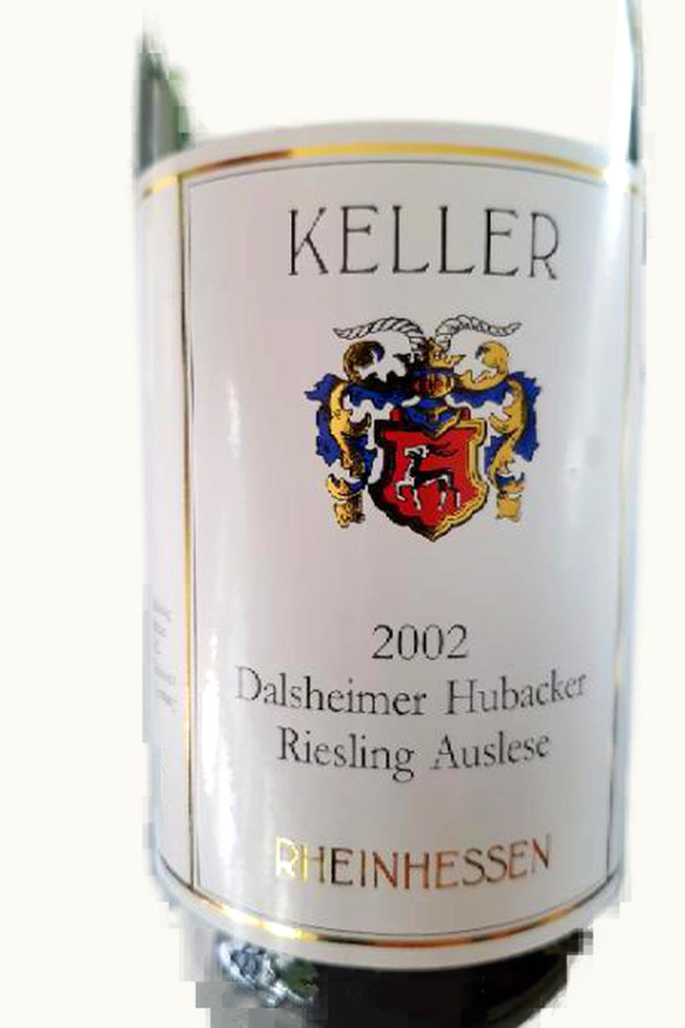 Keller Keller Hubacker Riesling Auslese, 2001