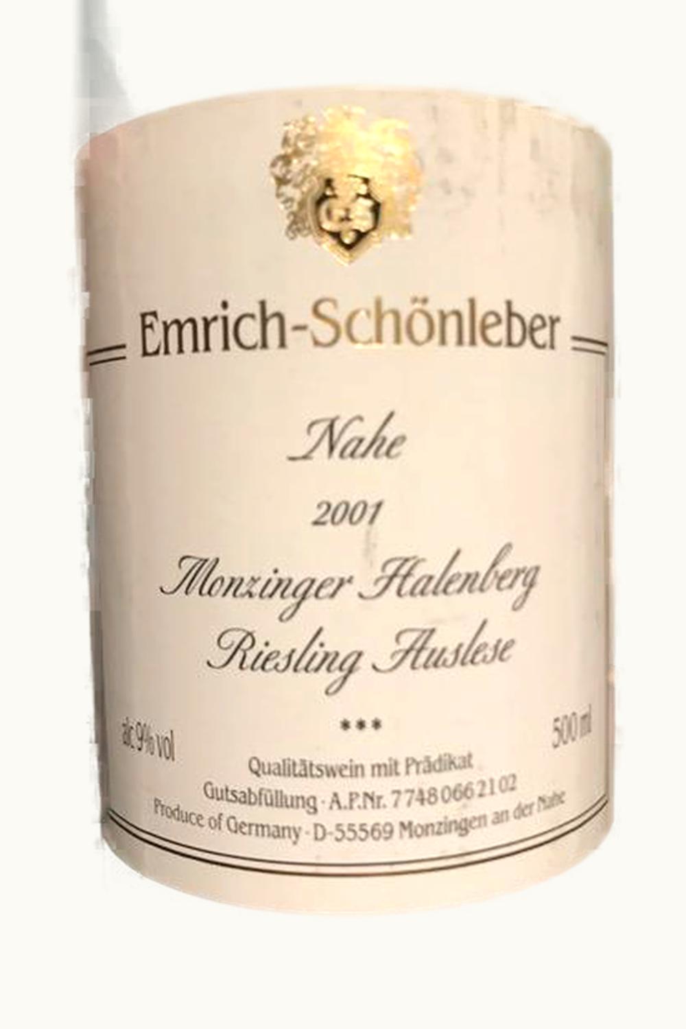 Emrich Schönleber Emrich Schönleber Monzinger Halenberg Riesling Auslese, 2001