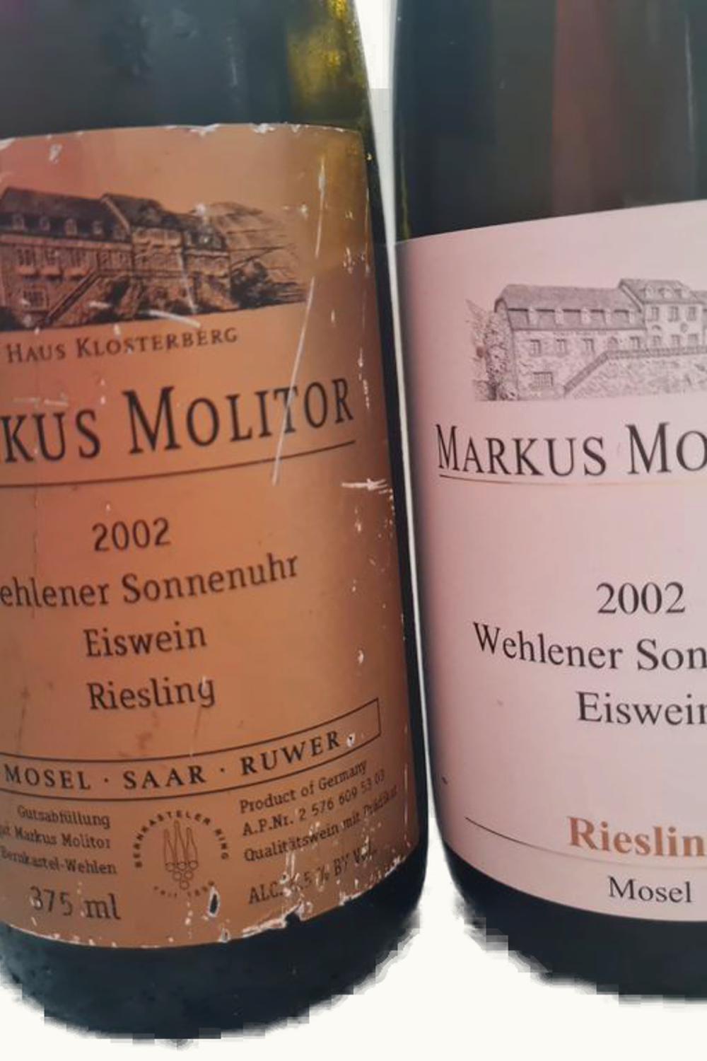 Markus Molitor Markus Molitor Wehlener Sonnenuhr Riesling Ice, 2001