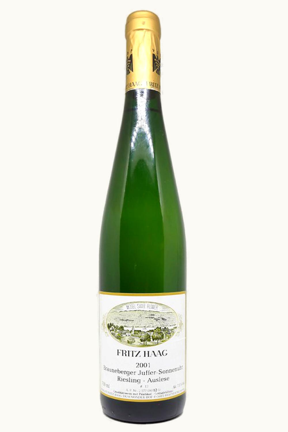 Fritz Haag Fritz Haag Brauneberger Juffer-Sonnenuhr Riesling Auslese Gold Cap Fuder Twelve, 2001