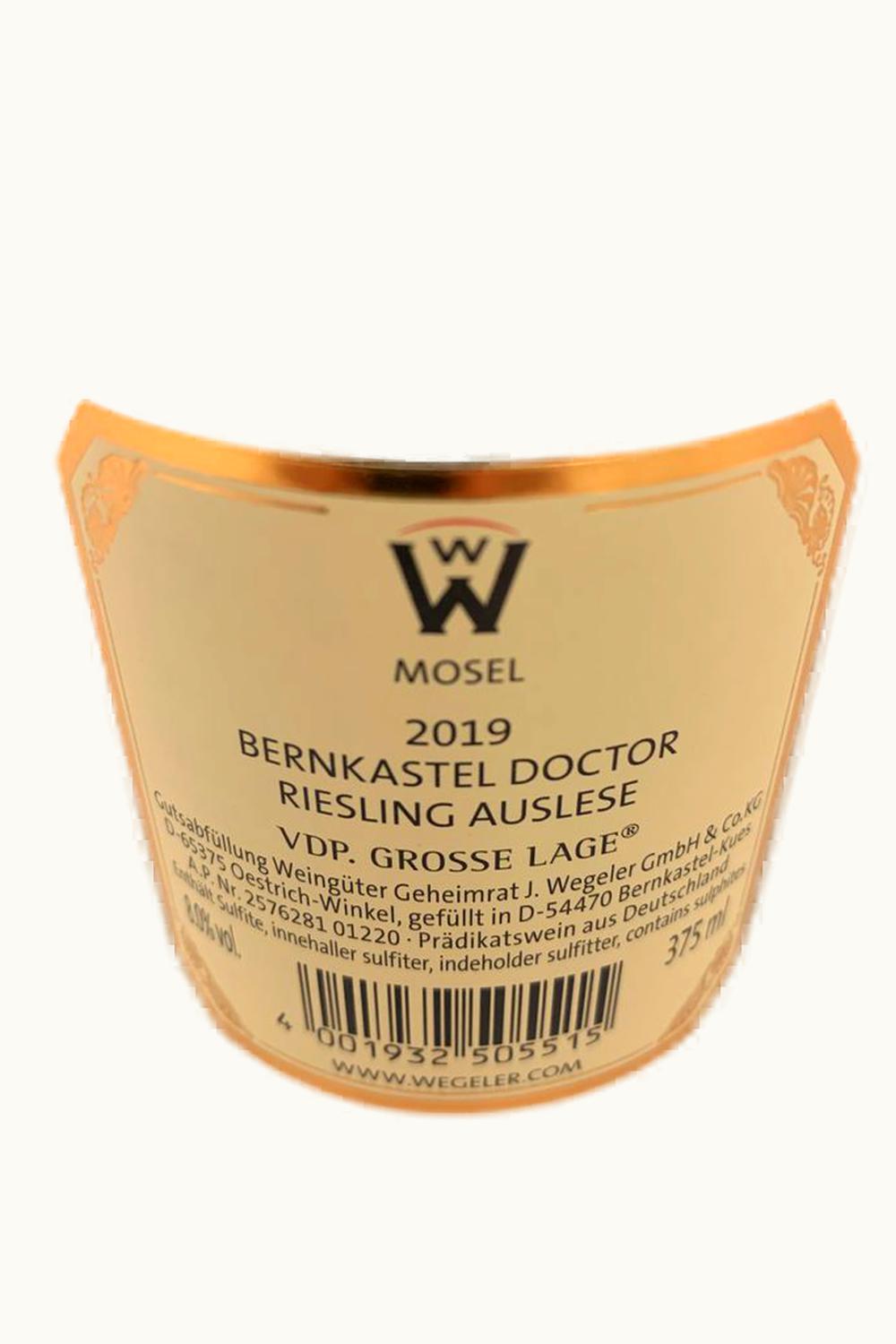 Wegeler Wegeler Bernkasteler Doctor Riesling Beerenauslese, 2001