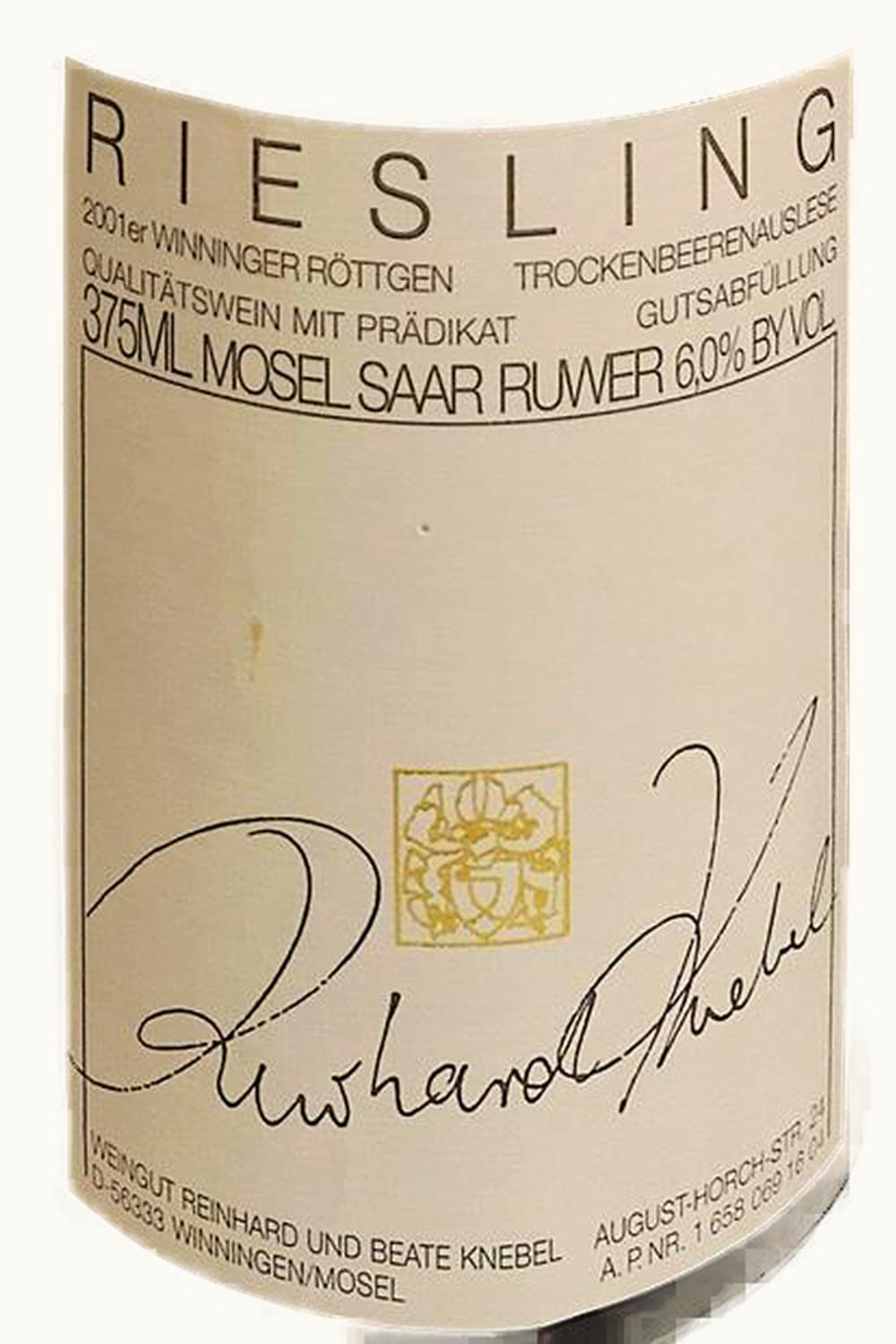 Knebel Knebel Winninger Röttgen Riesling TBA, 2001