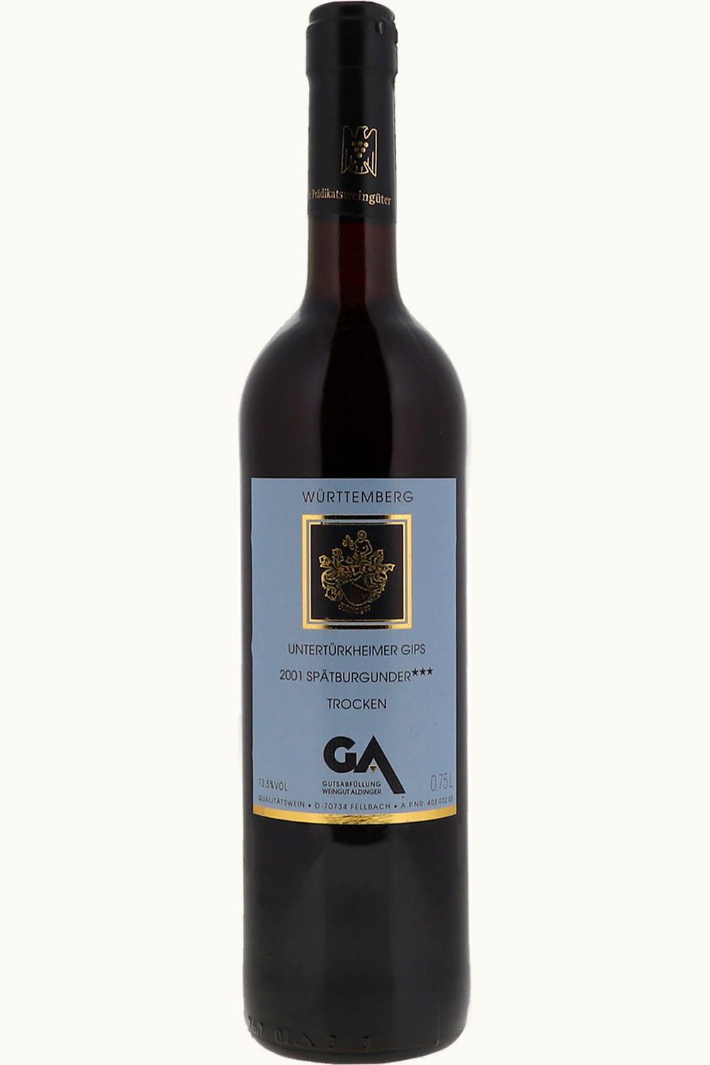 Aldinger Aldinger Württemberg Gips Spätburgunder Trocken, 2001