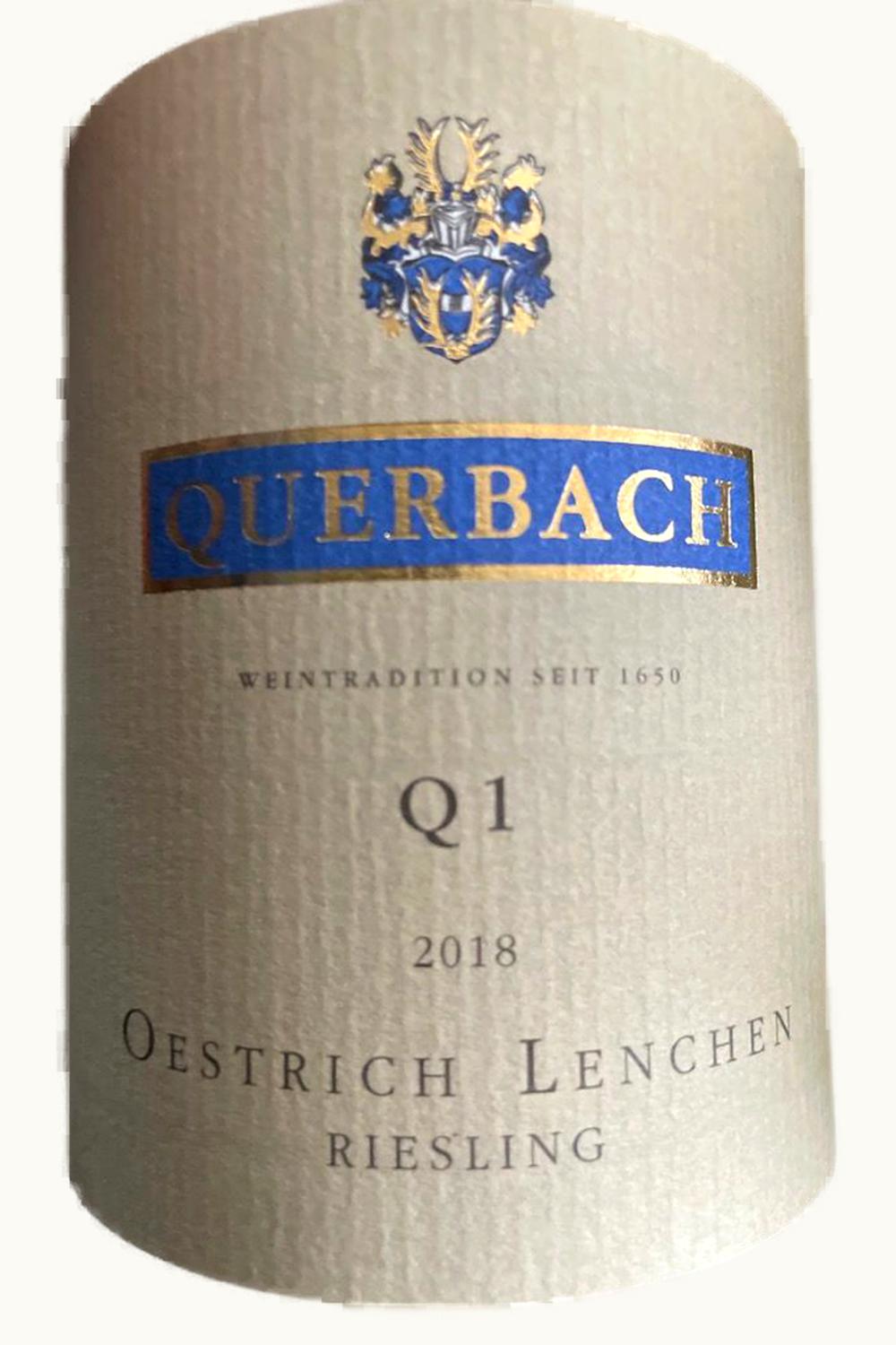 Querbach Querbach Rheingau Oestrich Q1 Lenchen Riesling, 2001