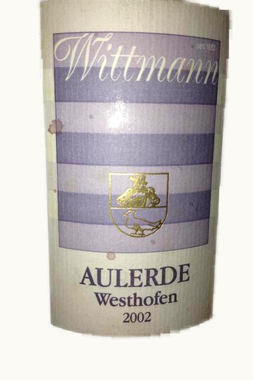 Wittmann Wittmann Rheinhessen Aulerde Riesling TBA, 2001