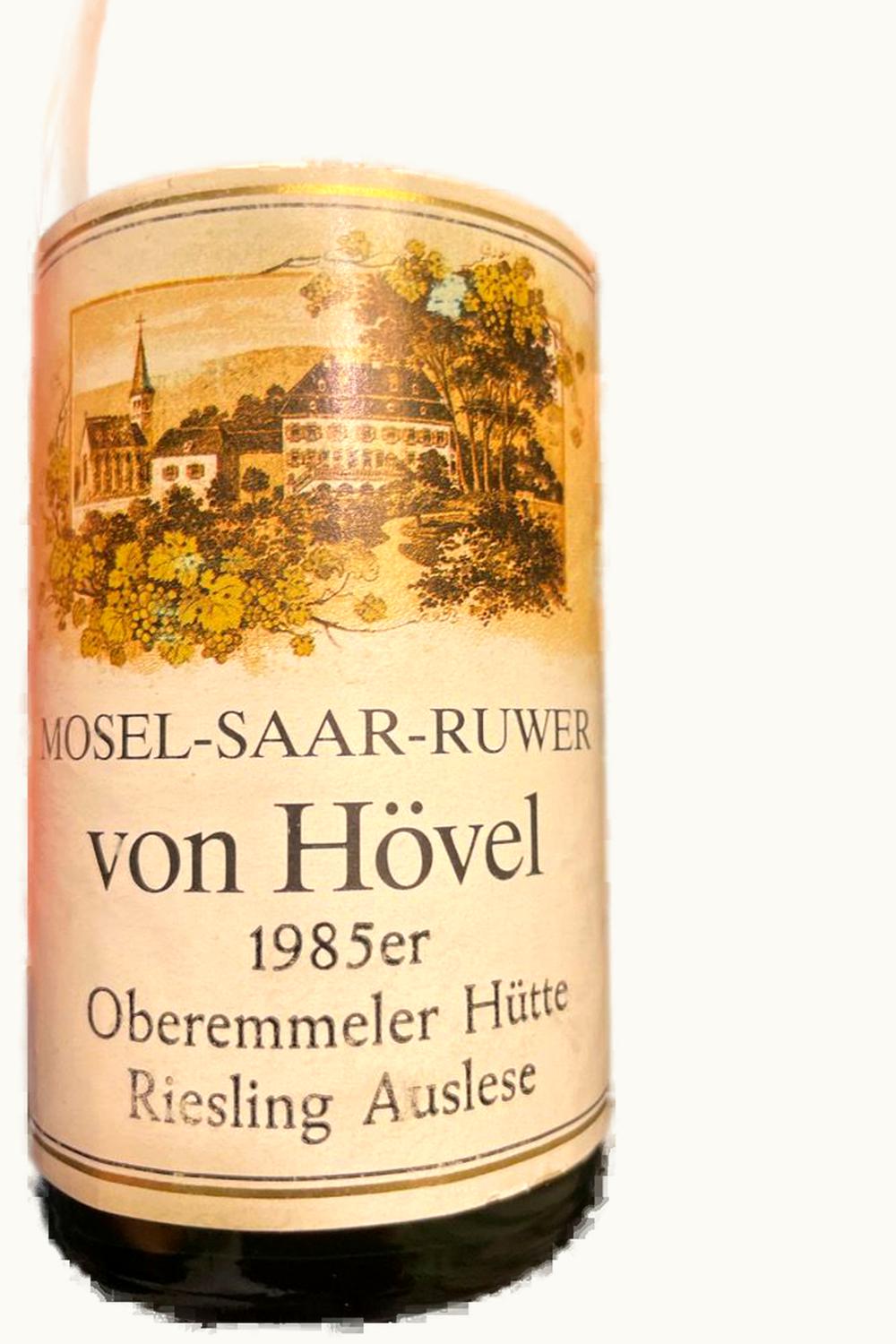 Hofgut Hövel Hofgut Hövel Saar Oberemmeler Hütte Riesling Auslese Gold Cap, 2001