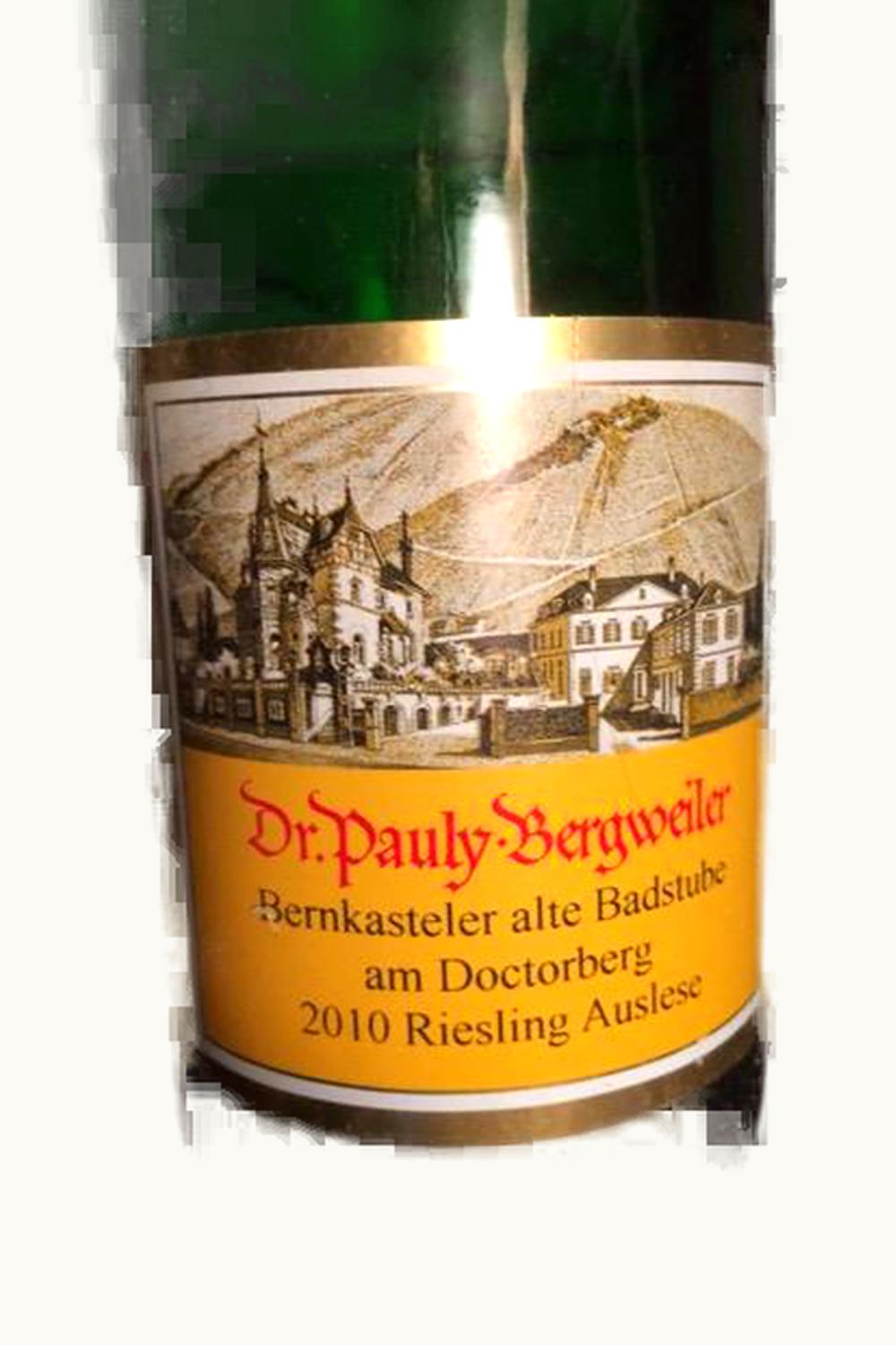Dr. Pauly-Bergweiler Dr. Pauly-Bergweiler Bernkasteler Alte Badstube am Doctorberg Riesling Beerenauslese, 2001
